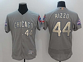 Chicago Cubs #44 Anthony Rizzo World Series Champions Gold Program Flexbase Stitched Jersey,baseball caps,new era cap wholesale,wholesale hats