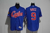 Chicago Cubs #9 Javier Baez Blue New Cool Base Stitched MLB Jersey,baseball caps,new era cap wholesale,wholesale hats