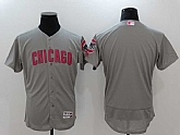 Chicago Cubs Blank Gray Mother's Day Flexbase Stitched Jersey,baseball caps,new era cap wholesale,wholesale hats
