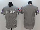 Chicago Cubs Blank Gray World Series Champions Gold Program Flexbase Jersey,baseball caps,new era cap wholesale,wholesale hats