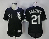 Chicago White Sox #21 Todd Frazier Black Flexbase Collection Stitched MLB Jersey,baseball caps,new era cap wholesale,wholesale hats