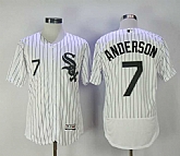 Chicago White Sox #7 Tim Anderson White Flexbase Collection Stitched MLB Jersey,baseball caps,new era cap wholesale,wholesale hats