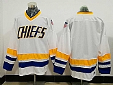Customized Men's Hanson Brothers White Winter Classic Stitched Movie Jersey
