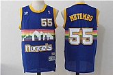 Denver Nuggets #55 Dikembe Mutombo Blue Hardwood Classics Swingman Stitched Jersey,baseball caps,new era cap wholesale,wholesale hats