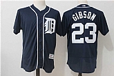 Detroit Tigers #23 Kirk Gibson Navy Blue Flexbase Collection Stitched MLB Jersey,baseball caps,new era cap wholesale,wholesale hats