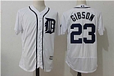 Detroit Tigers #23 Kirk Gibson White Flexbase Collection Stitched MLB Jersey,baseball caps,new era cap wholesale,wholesale hats
