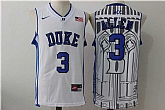 Duke Blue Devils #3 Grayson Allen White Stitched Jersey,baseball caps,new era cap wholesale,wholesale hats