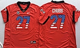 Georgia Bulldogs #27 Nick Chubb Red USA Flag College Stitched Jersey,baseball caps,new era cap wholesale,wholesale hats