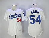 Los Angeles Dodgers #54 Sergio Romo White Flexbase Collection Stitched MLB Jersey,baseball caps,new era cap wholesale,wholesale hats