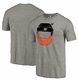 Men's Anaheim Ducks 2017 Stanley Cup Playoffs Gray Short Sleeve T-Shirt FengYun,baseball caps,new era cap wholesale,wholesale hats
