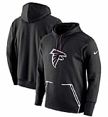 Men's Atlanta Falcons Nike Champ Drive Vapor Speed Pullover Hoodie Black FengYun,baseball caps,new era cap wholesale,wholesale hats