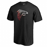 Men's Atlanta Falcons Pro Line by Fanatics Branded Black Big & Tall Gradient Logo T-Shirt FengYun,baseball caps,new era cap wholesale,wholesale hats