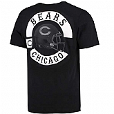 Men's Chicago Bears Nike Black Helmet Tri Blend T-Shirt2 FengYun,baseball caps,new era cap wholesale,wholesale hats
