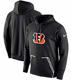 Men's Cincinnati Bengals Nike Champ Drive Vapor Speed Pullover Hoodie Black FengYun,baseball caps,new era cap wholesale,wholesale hats