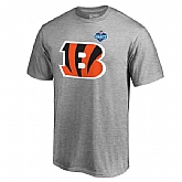 Men's Cincinnati Bengals Pro Line by Fanatics Branded Heather Gray 2017 NFL Draft Athletic Heather T-Shirt FengYun,baseball caps,new era cap wholesale,wholesale hats