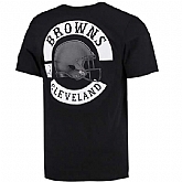 Men's Cleveland Browns Nike Black Helmet Tri Blend T-Shirt2 FengYun,baseball caps,new era cap wholesale,wholesale hats