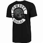Men's Dallas Cowboys Nike Black Helmet Tri Blend T-Shirt2 FengYun,baseball caps,new era cap wholesale,wholesale hats