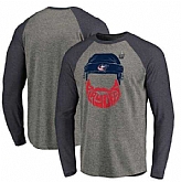Men's Dallas Stars 2017 Stanley Cup Playoffs Gray Long Sleeve T-Shirt FengYun,baseball caps,new era cap wholesale,wholesale hats