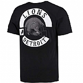 Men's Detroit Lions Nike Black Helmet Tri Blend T-Shirt2 FengYun,baseball caps,new era cap wholesale,wholesale hats