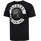 Men's Green Bay Packers Nike Black Helmet Tri Blend T-Shirt2 FengYun,baseball caps,new era cap wholesale,wholesale hats