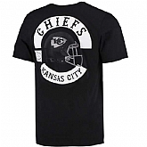 Men's Kansas City Chiefs Nike Black Helmet Tri Blend T-Shirt2 FengYun,baseball caps,new era cap wholesale,wholesale hats