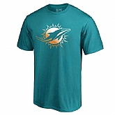 Men's Miami Dolphins Pro Line by Fanatics Branded Aqua Big & Tall Gradient Logo T-Shirt FengYun,baseball caps,new era cap wholesale,wholesale hats