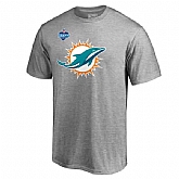 Men's Miami Dolphins Pro Line by Fanatics Branded Heather Gray 2017 NFL Draft Athletic Heather T-Shirt FengYun,baseball caps,new era cap wholesale,wholesale hats