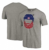 Men's Montreal Canadiens 2017 Stanley Cup Playoffs Gray Short Sleeve T-Shirt FengYun,baseball caps,new era cap wholesale,wholesale hats