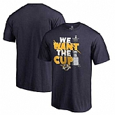Men's Nashville Predators Fanatics Branded 2017 NHL Stanley Cup Playoff Participant Blue Line T Shirt Navy FengYun,baseball caps,new era cap wholesale,wholesale hats