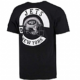 Men's New York Jets Nike Black Helmet Tri Blend T-Shirt2 FengYun,baseball caps,new era cap wholesale,wholesale hats