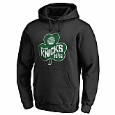 Men's New York Knicks Fanatics Branded Black Big & Tall St. Patrick's Day Paddy's Pride Pullover Hoodie FengYun,baseball caps,new era cap wholesale,wholesale hats