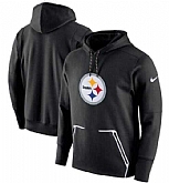 Men's Pittsburgh Steelers Nike Champ Drive Vapor Speed Pullover Hoodie Black FengYun,baseball caps,new era cap wholesale,wholesale hats