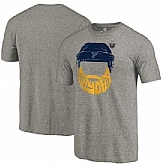 Men's St. Louis Blues 2017 Stanley Cup Playoffs Gray Short Sleeve T-Shirt FengYun,baseball caps,new era cap wholesale,wholesale hats