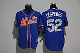 New York Mets #52 Yoenis Cespedes Blue 2017 Spring Training Flexbase Collection Stitched Jersey,baseball caps,new era cap wholesale,wholesale hats