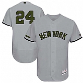 New York Yankees #24 Gary Sanchez Gray 2017 Memorial Day Flexbase Player Jersey JiaSu,baseball caps,new era cap wholesale,wholesale hats