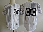 New York Yankees #33 Greg Bird White Flexbase Collection Stitched MLB Jersey,baseball caps,new era cap wholesale,wholesale hats