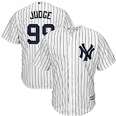 New York Yankees #99 Aaron Judge White New Cool Base Stitched Jersey,baseball caps,new era cap wholesale,wholesale hats