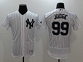 New York Yankees #99 Judge White Flexbase Collection Stitched MLB Jersey,baseball caps,new era cap wholesale,wholesale hats
