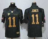 Nike Limited Atlanta Falcons #11 Jones Gold Anthracite Salute To Service Stitched NFL Jersey,baseball caps,new era cap wholesale,wholesale hats