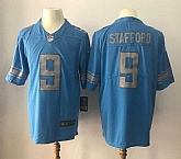 Nike Limited Detroit Lions #9 Matthew Stafford Blue Color Rush Stitched NFL Jersey,baseball caps,new era cap wholesale,wholesale hats