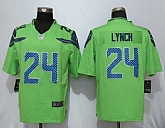 Nike Limited Seattle Seahawks #24 Lynch Green Color Rush Stitched NFL Jersey,baseball caps,new era cap wholesale,wholesale hats