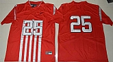 Ohio State Buckeyes #25 Mike Weber Red College Throwback Stitched Jersey,baseball caps,new era cap wholesale,wholesale hats