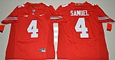 Ohio State Buckeyes #4 Curtis Samuel Red College Football Stitched Jersey,baseball caps,new era cap wholesale,wholesale hats
