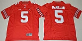 Ohio State Buckeyes #5 Raekwon McMillan Red College Football Stitched Jersey,baseball caps,new era cap wholesale,wholesale hats