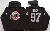 Ohio State Buckeyes #97 Joey Bosa Black Men's Pullover Stitched Hoodie,baseball caps,new era cap wholesale,wholesale hats