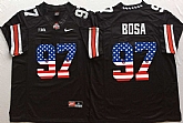 Ohio State Buckeyes #97 Joey Bosa Black USA Flag College Stitched Jersey,baseball caps,new era cap wholesale,wholesale hats