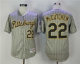 Pittsburgh Pirates #22 Andrew McCutchen Gray 1997 Turn Back The Clock Throwback Stitched Jersey,baseball caps,new era cap wholesale,wholesale hats