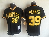 Pittsburgh Pirates #39 Dave Parker Black Mitchell And Ness Throwback Pullover Stitched Jersey,baseball caps,new era cap wholesale,wholesale hats