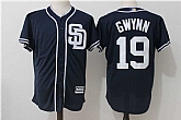 San Diego Padres #19 Tony Gwynn Navy Blue New Cool Base Stitched Jersey,baseball caps,new era cap wholesale,wholesale hats