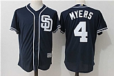 San Diego Padres #4 Wil Myers Navy Blue New Cool Base Stitched Jersey,baseball caps,new era cap wholesale,wholesale hats